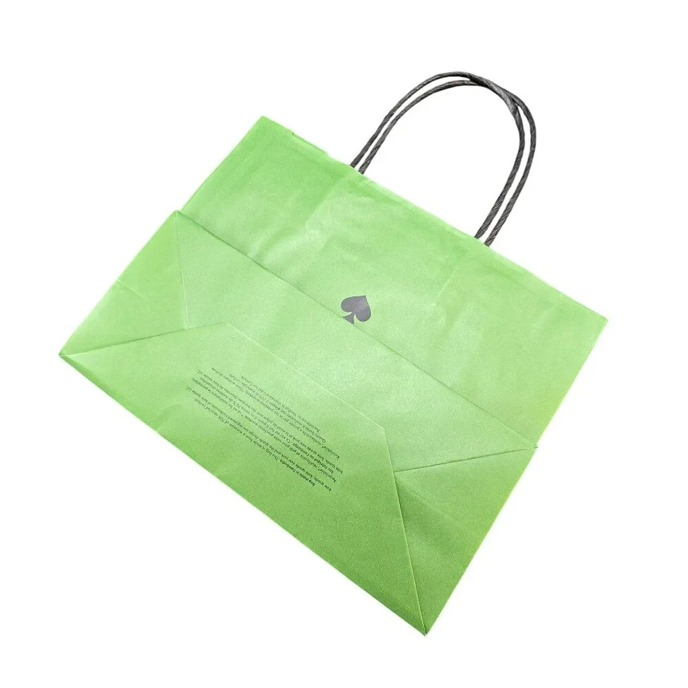 Kate Spade New York Green Reusable Shopping Tote Bag Gift Tote Movie Prop VR1817